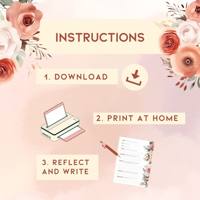 Sermon Notes Reflection Template: Church Bible Study (digital Download ...