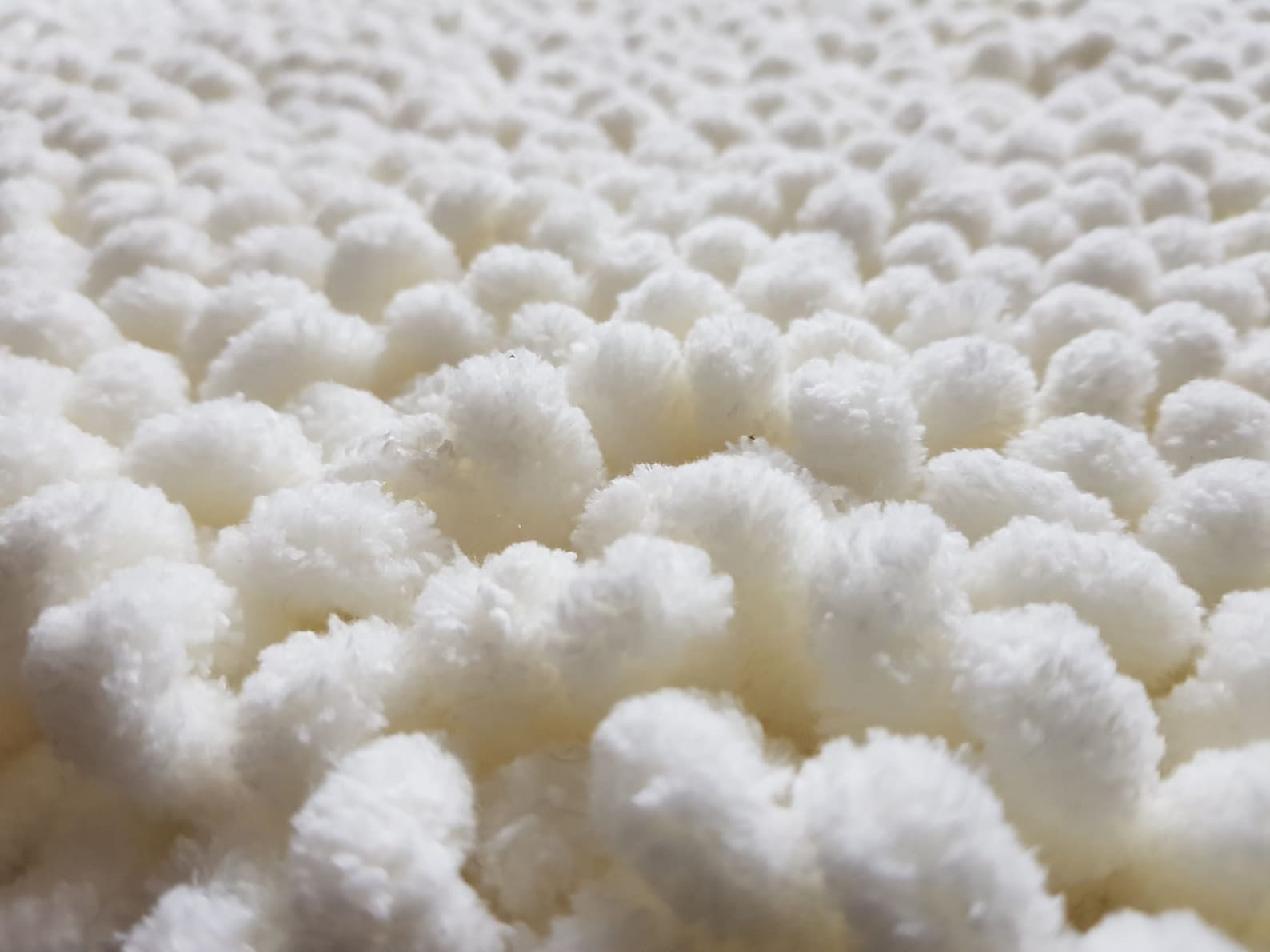White Carpet Rug Small Handwoven for Bedroom, Living Room, Kids Room ...