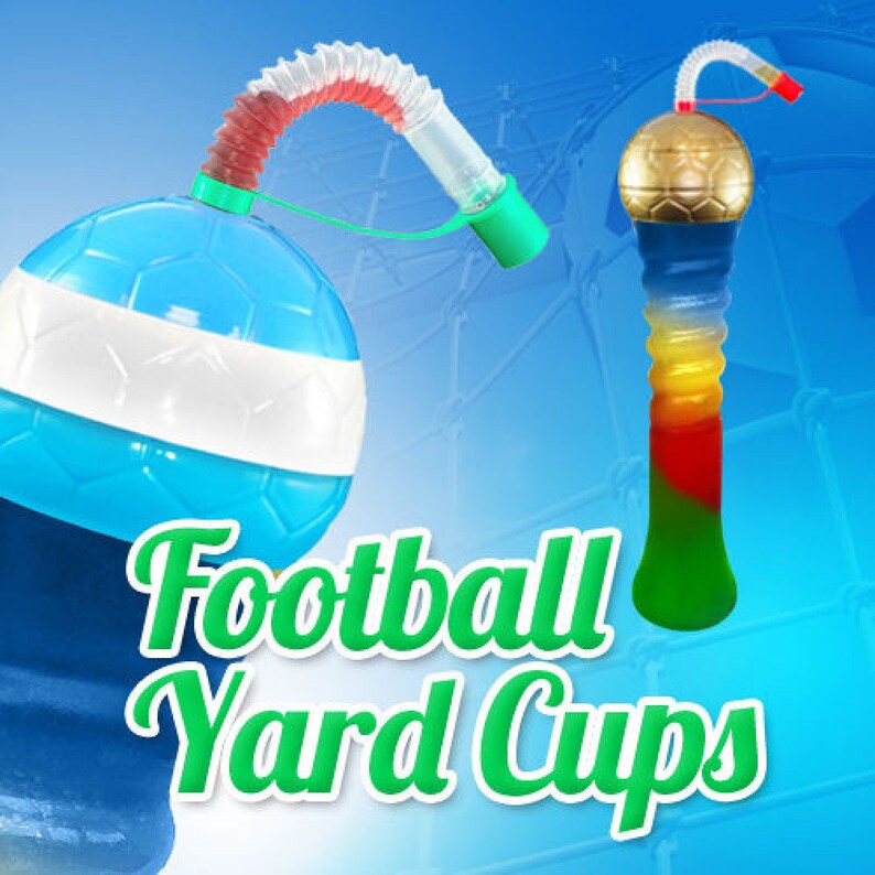 Football Slush Puppie Twist Yard Cups 17oz 500ml HT4 X 126 Etsy