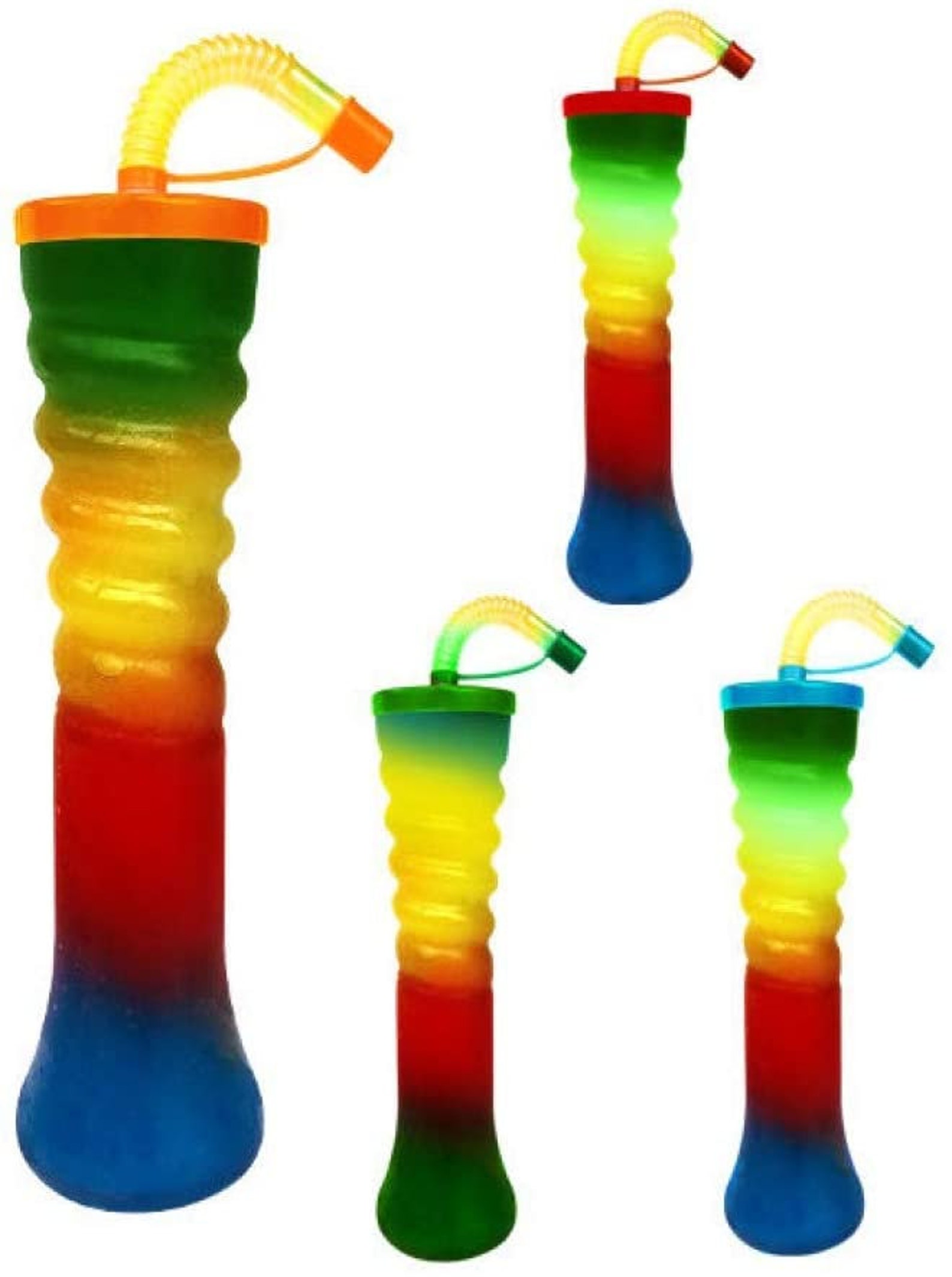 Novelty Slush Puppie Twist Slush Yard Cups 17oz 500ml HT2 X 155 Cups