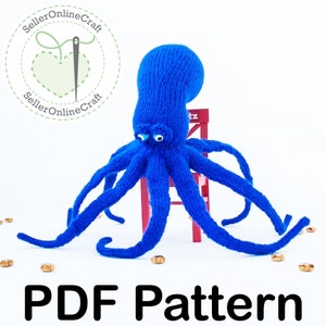 Crochet Pattern Octopus (Amigurumi tutorial PDF file). Crochet Pattern Amigurumi Octopus. Cute Crochet Tutorial for Beginners