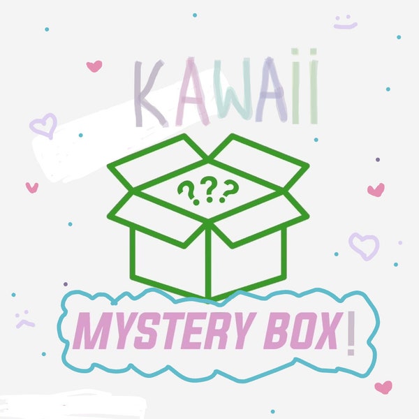 Kawaii Mystery Box (Includes Handmade plushies)