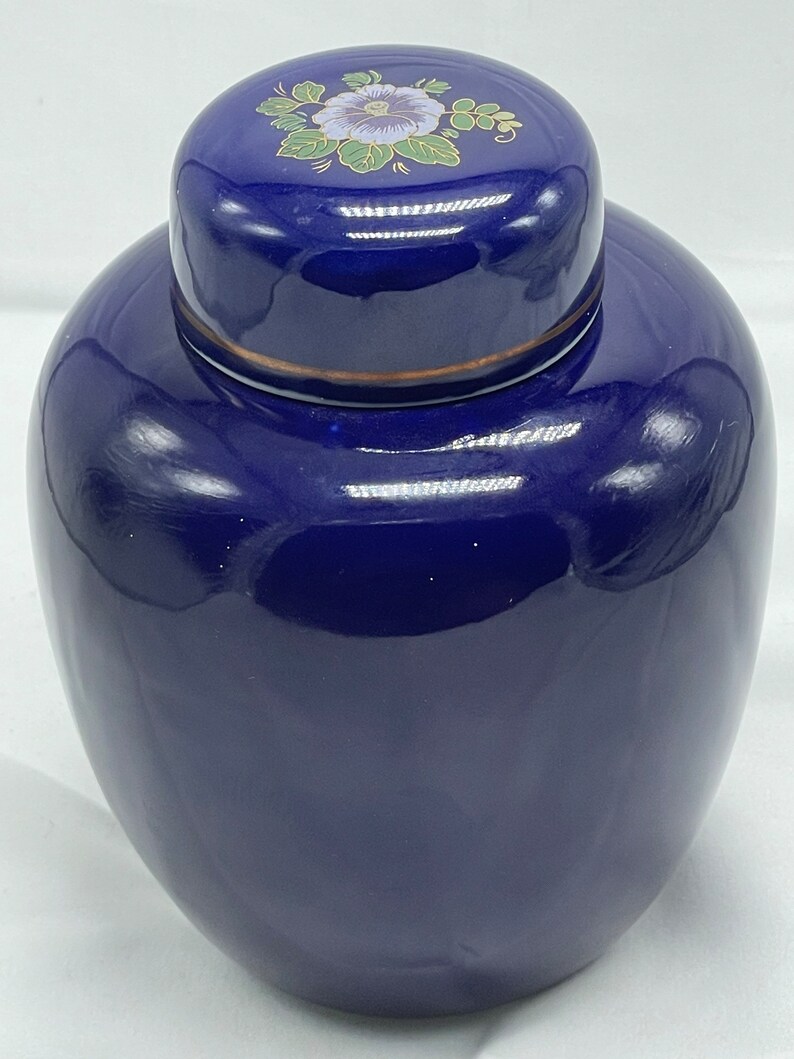 Blue Ginger Jar Etsy