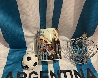 Argentina Mug, campeones mug, World Cup Mug