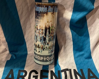 Argentina tumbler, Campeones del mundo tumbler, Argentina 2022 Tumbler