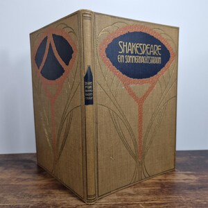 Ein Sommernachtstraum von William Shakespeare antiquarisch Jugendstildekoration illustriert