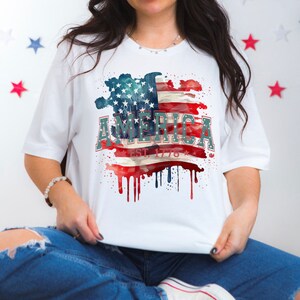 America Est 1776 short sleeve shirt, 4th of July Shirt, American Shirt, Patriotic Shirt, Freedom shirt, independence day shirt, USA shirt