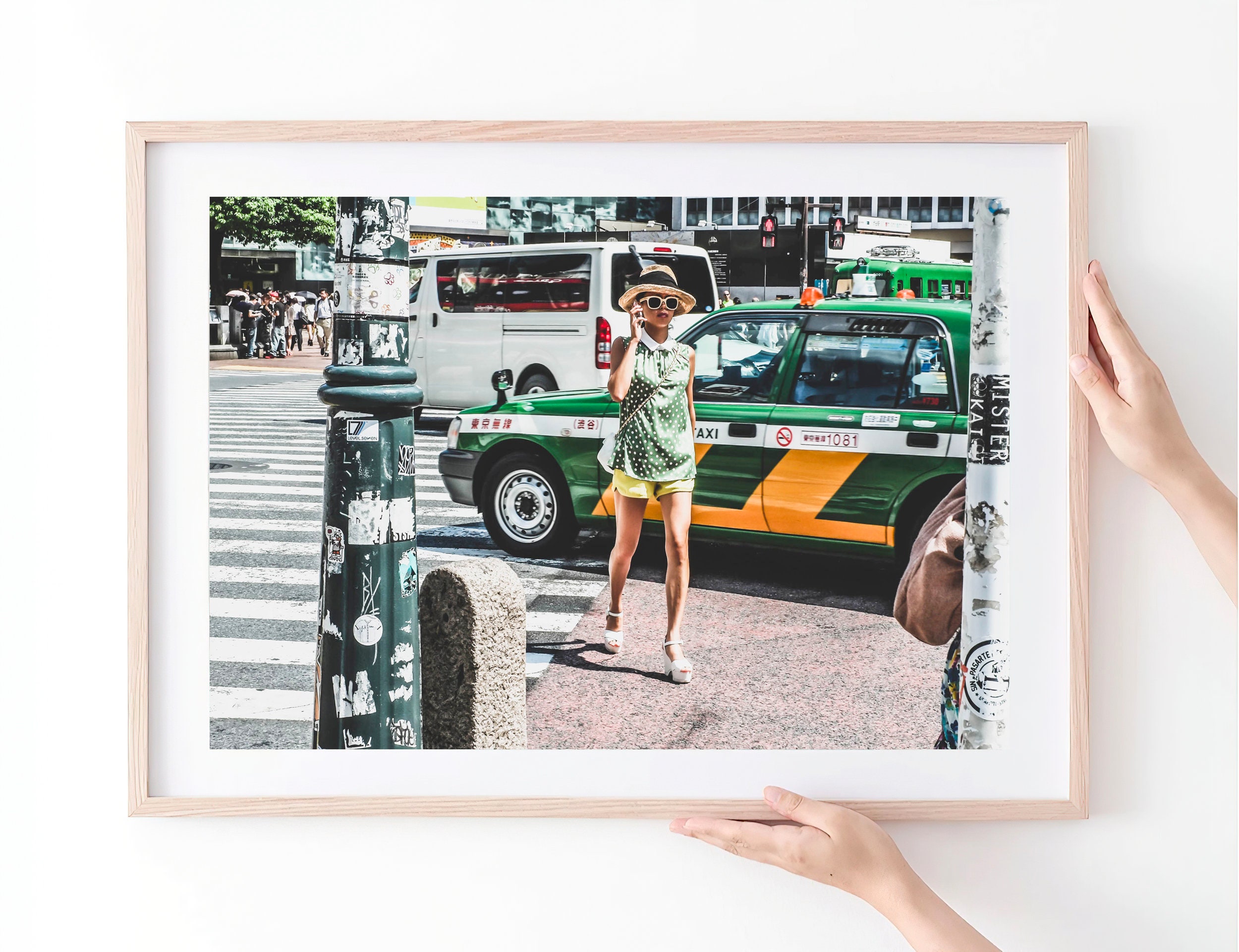 Photo Couleur Tokyo - Japon Photographie Scène de Rue Photo d'art Affiche Poster Décoration Murale