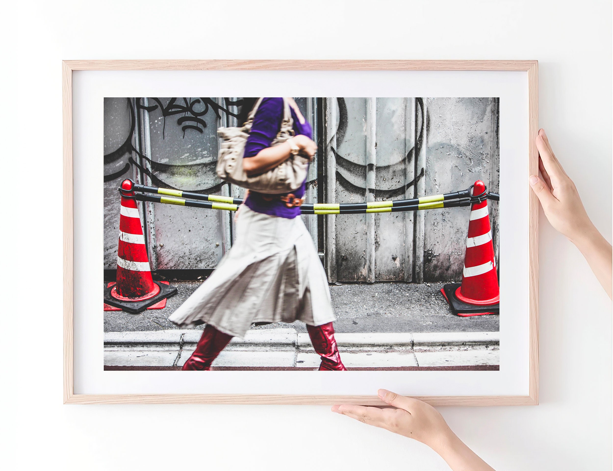 Photo Couleur Tokyo - Japon Photographie Scène de Rue Photo d'art Affiche Poster Décoration Murale