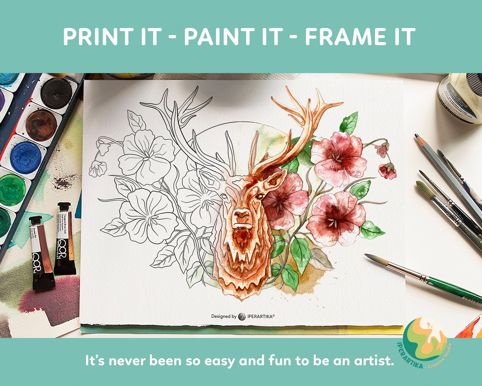 Grim Reaper COLORING PAGE Printable | Halloween Coloring Pages