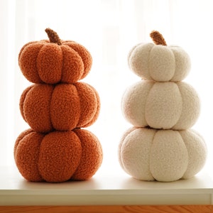 Halloween Pumpkin Pillow - Halloween Decor - White Pumpkin Pillow - Halloween Pillow - Fall Decor For Home - Spooky - Halloween Gift - Gift