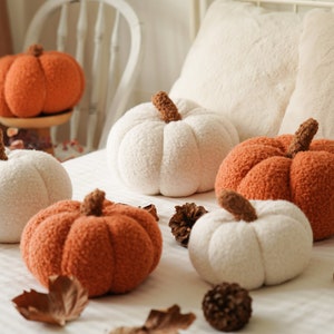 Halloween Kürbis Kissen - Halloween Dekor - Kürbis - Halloween Kissen - Herbst Dekor für Zuhause - Gruselig - Halloween Geschenk - Antikes Halloween