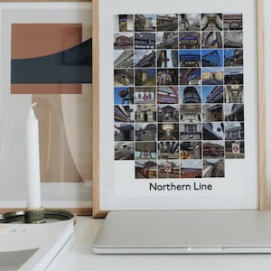 London Travel Poster | Digital Art Download | London England | London Underground Print | Trendy Wall Art | London Travel Print