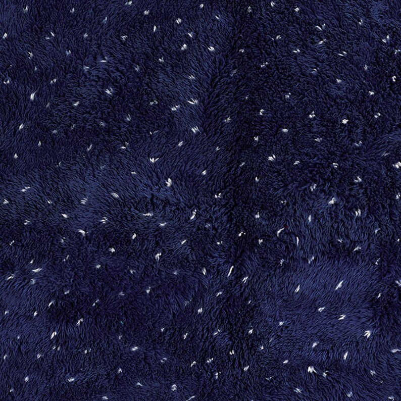 Navy Blue Rug With White Dots modern Blue Rug Premium Etsy