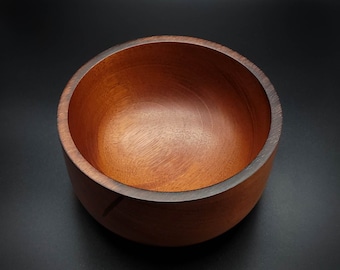 African Mahogany Bowl