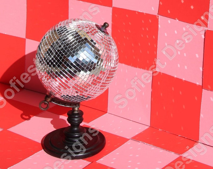 Disco Ball Globe Etsy