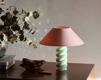 Swirl Mushroom Table Lamp