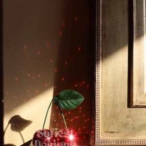 Red Cherry Disco Balls image 2