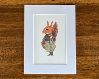 Red - Signed Giclee Print