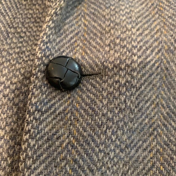 Vintage Nate's Inc Clothier Gray Tweed Suitcoat S… - image 3