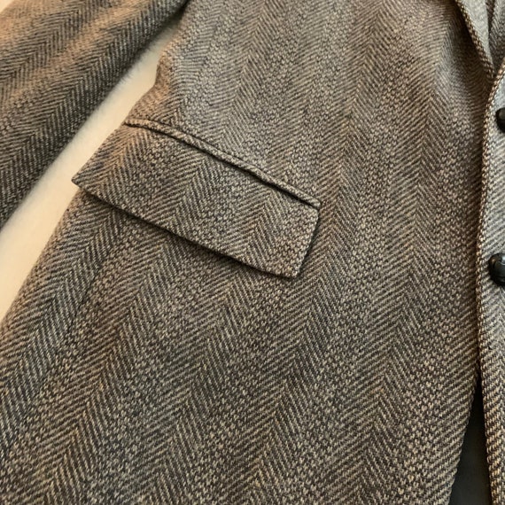 Vintage Nate's Inc Clothier Gray Tweed Suitcoat S… - image 6