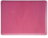 Bullseye pink opal double rolled fusible BE030130F