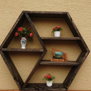 Hexagon shelf