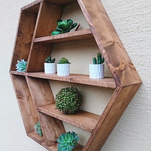 Hexagon shelf