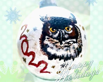 Custom Hand-Painted Sentimental Ornament