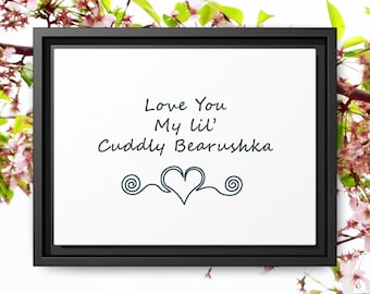 Personalized Inspirational Wall Art - Heartfelt & Motivational Framed Print for Home, Office, Gift