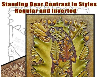Standing Bear, Contrast in Styles - Regular and Inverted