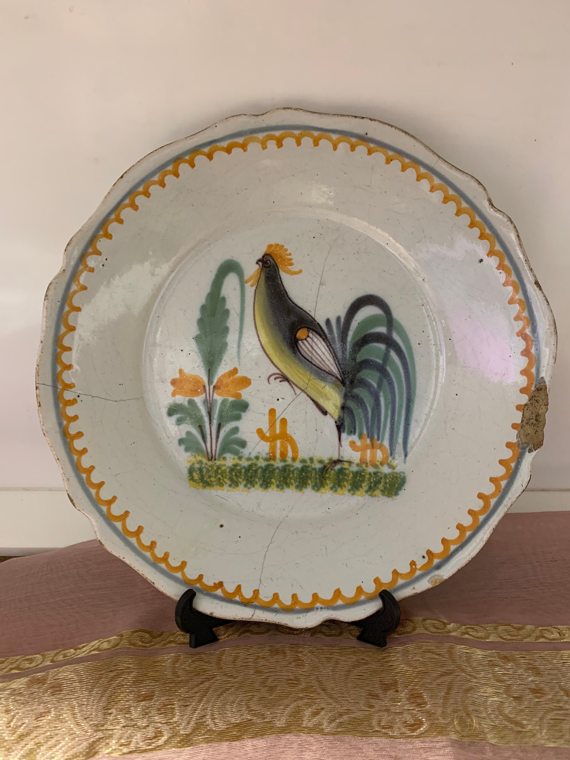 Vieille Assiette Plate