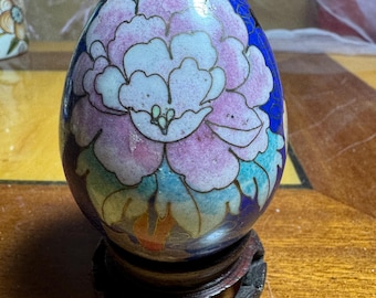 Porcelana cloisonné para huevos
