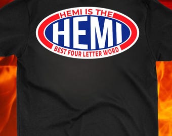 Hemi Lover T-Shirt: Muscle Car V8 Graphic Tee
