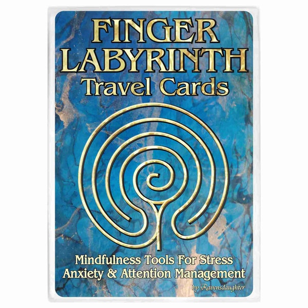 Finger Labyrinth Travel Cards