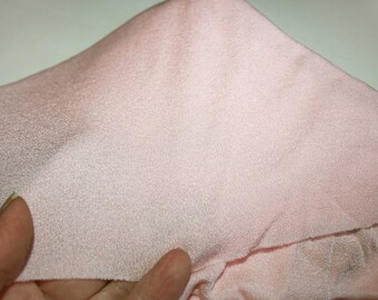 Fabric, in solid light pink tone color -Vintage 70, Made In Italy - Gift for her