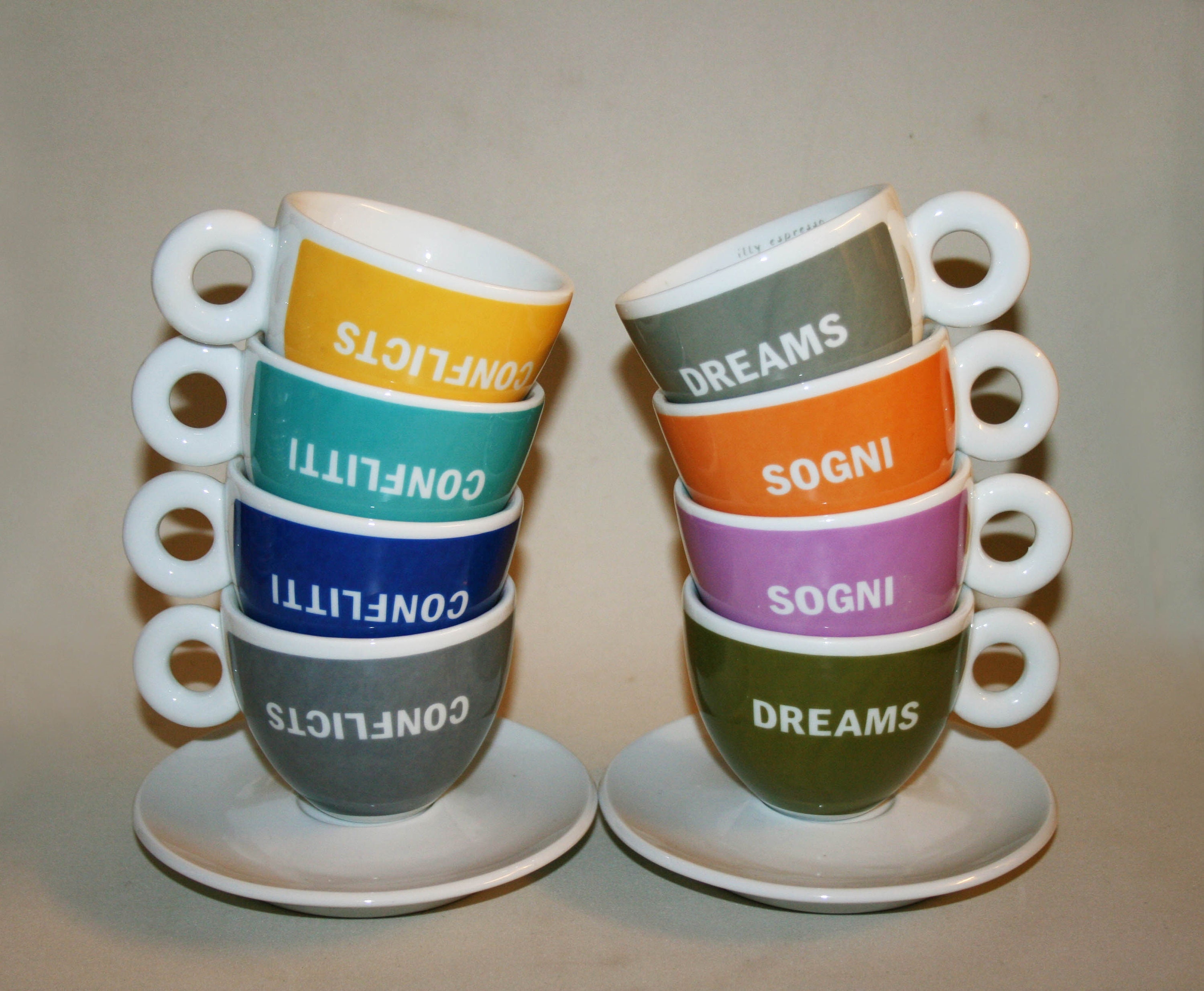 The Milk of Dreams - illy Art Collection Espresso Cups Set of 6