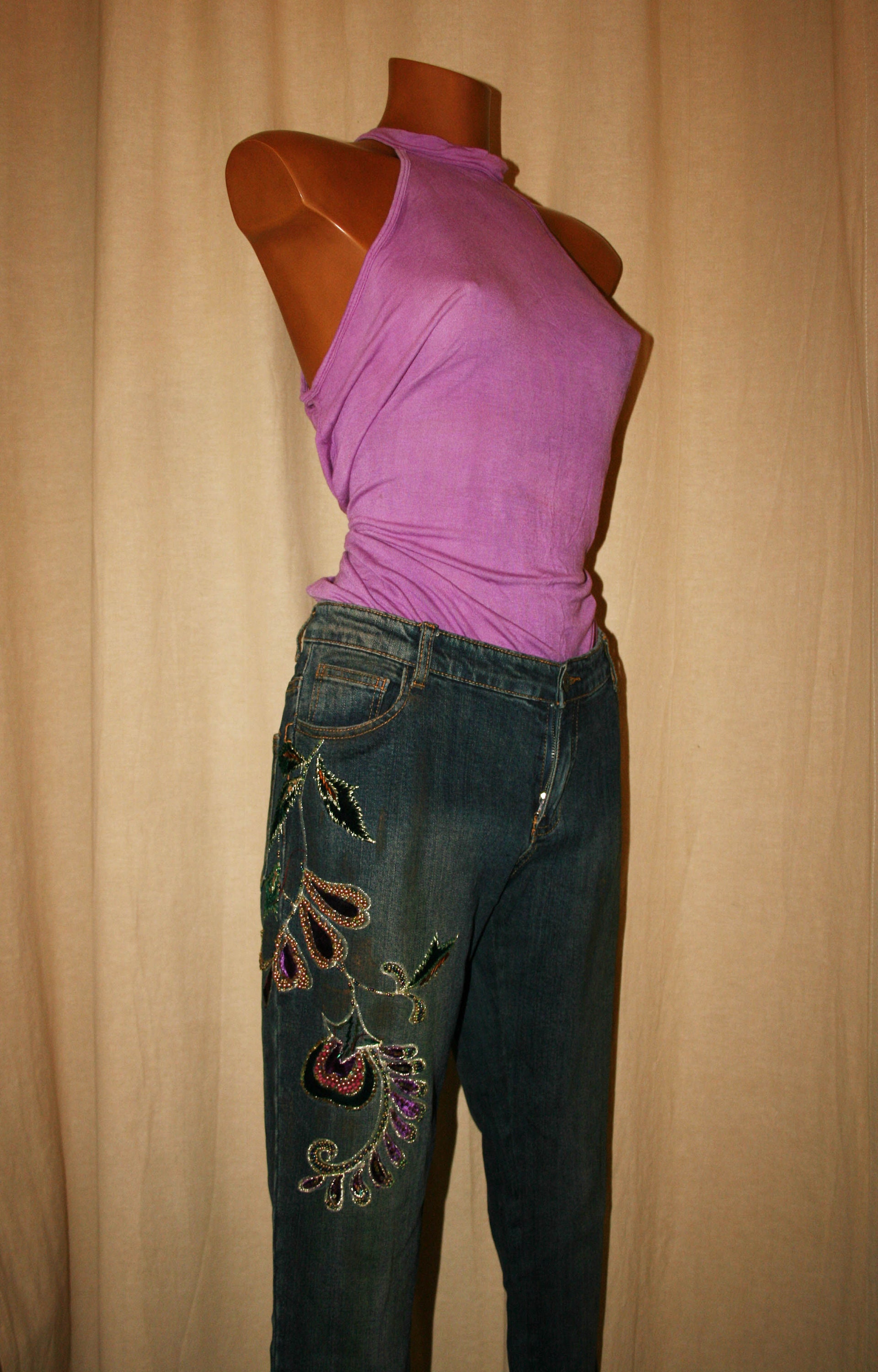 Denia Floral Pants main image 1