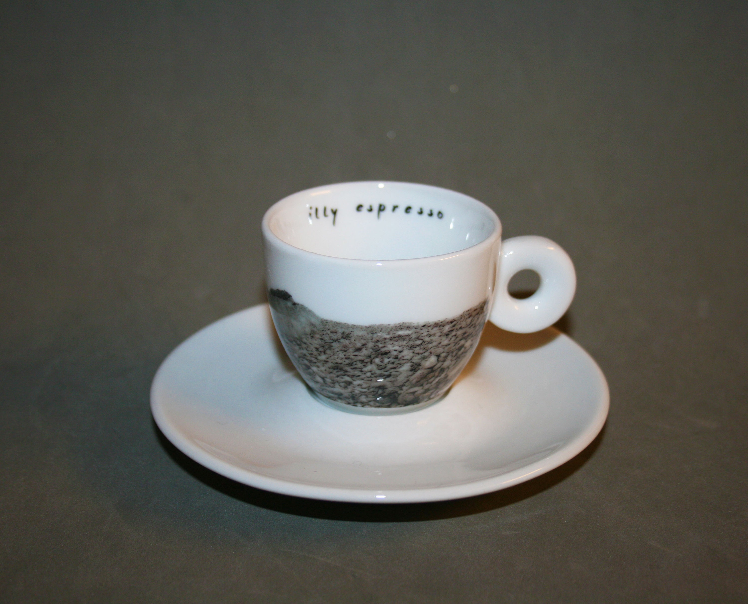 Vintage Illy Espresso Cup & Saucer: 2001 MOMA PS1 Artist Signed - Etsy