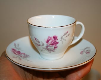 リチャード・ジノリ デミタスカップ＆ソーサーセット（4個） - 花と