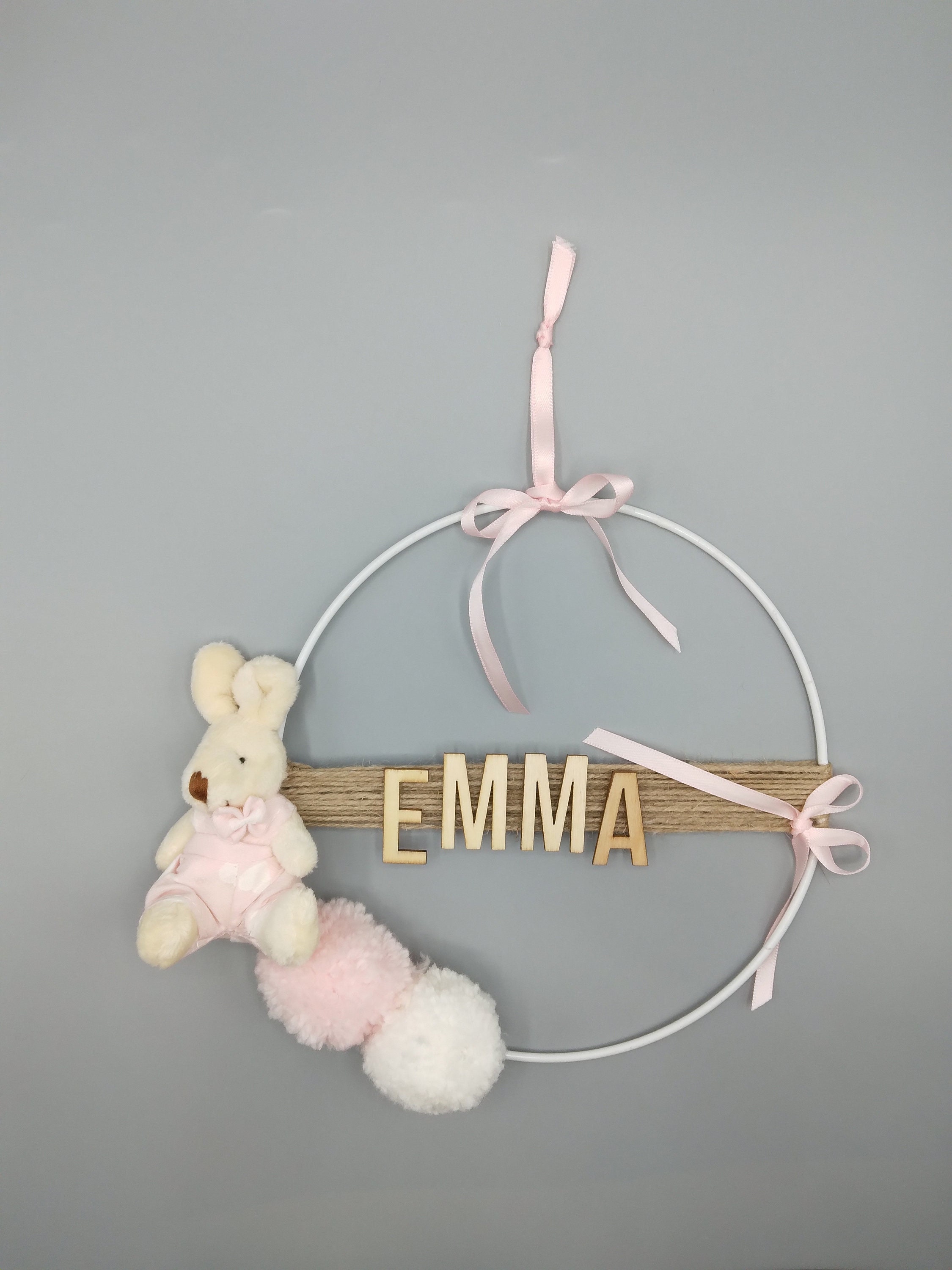 Couronne - Couronne Prénom Décoration Chambre d'enfant Murale Enfant