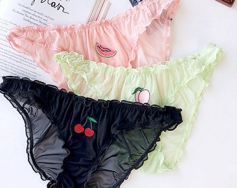 New Japanese Cute Lolita Mori Girls Panties Sweet Lace Underpants Mesh Underwear New Japanese Cute Lolita Mori Girls Panties Sweet Lace Underpants Mesh Underwear
