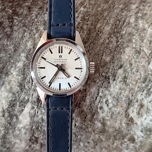 Vintage wristwatch, Junghans, automatic, mechanical watch, wind up watch, Women&#39;s watch, Germany, works