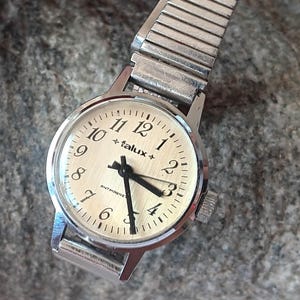 Vintage wristwatch, Falux (Ruhla), mechanical watch, wind up watch, women&#39;s watch, Germany, DDR, GDR, gift for her, works