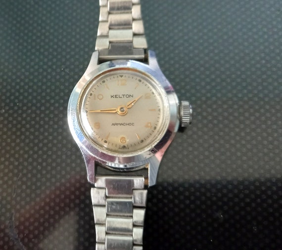 Buy Vintage Watch, Kelton, Mechanical Watch, Wind up Watch, Gift 
