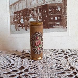 Vintage Stiftebehälter, Pin, Nähnadel, Blechdose, Vintage Geschenk