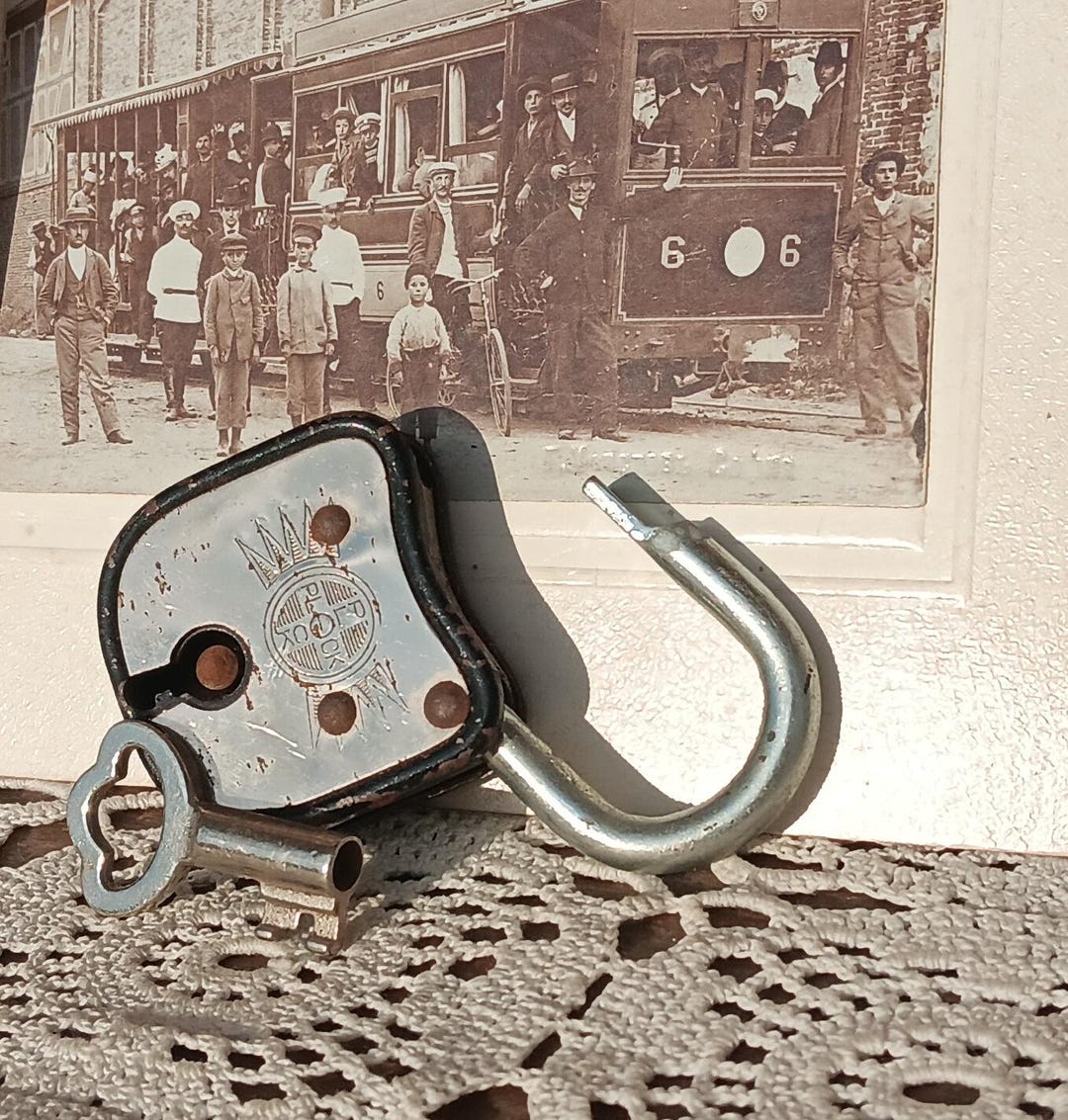 P Lock Key Vintage Plock Padlock With Key, Made in Germany - Etsy