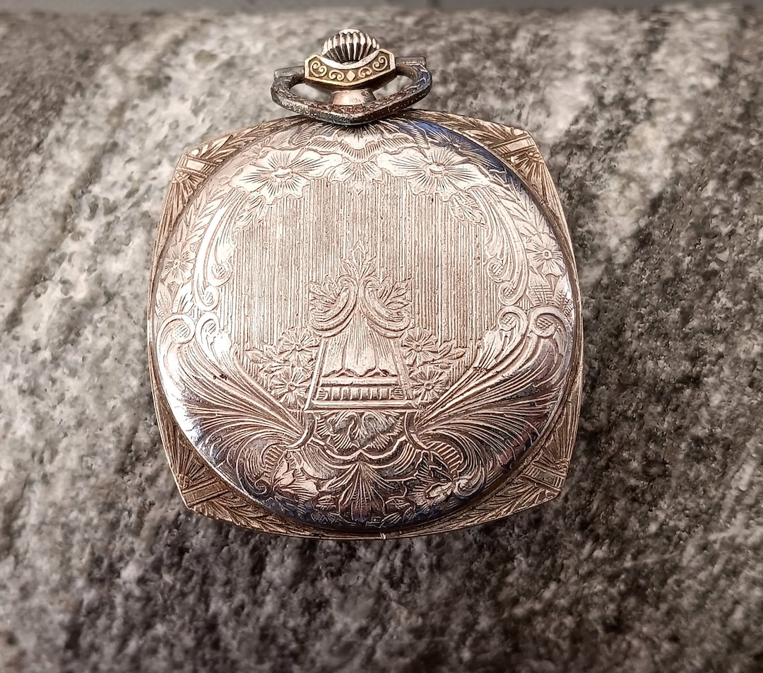 Vintage Pocket Watch, Cofram, Mechanical Watch, Wind up Watch, Swiss ...