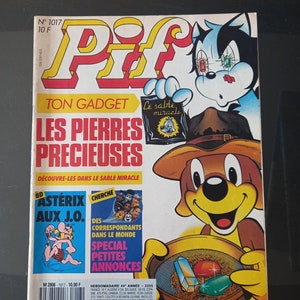 Vintage magazine, Pif, gadget, France, 1017 image 1