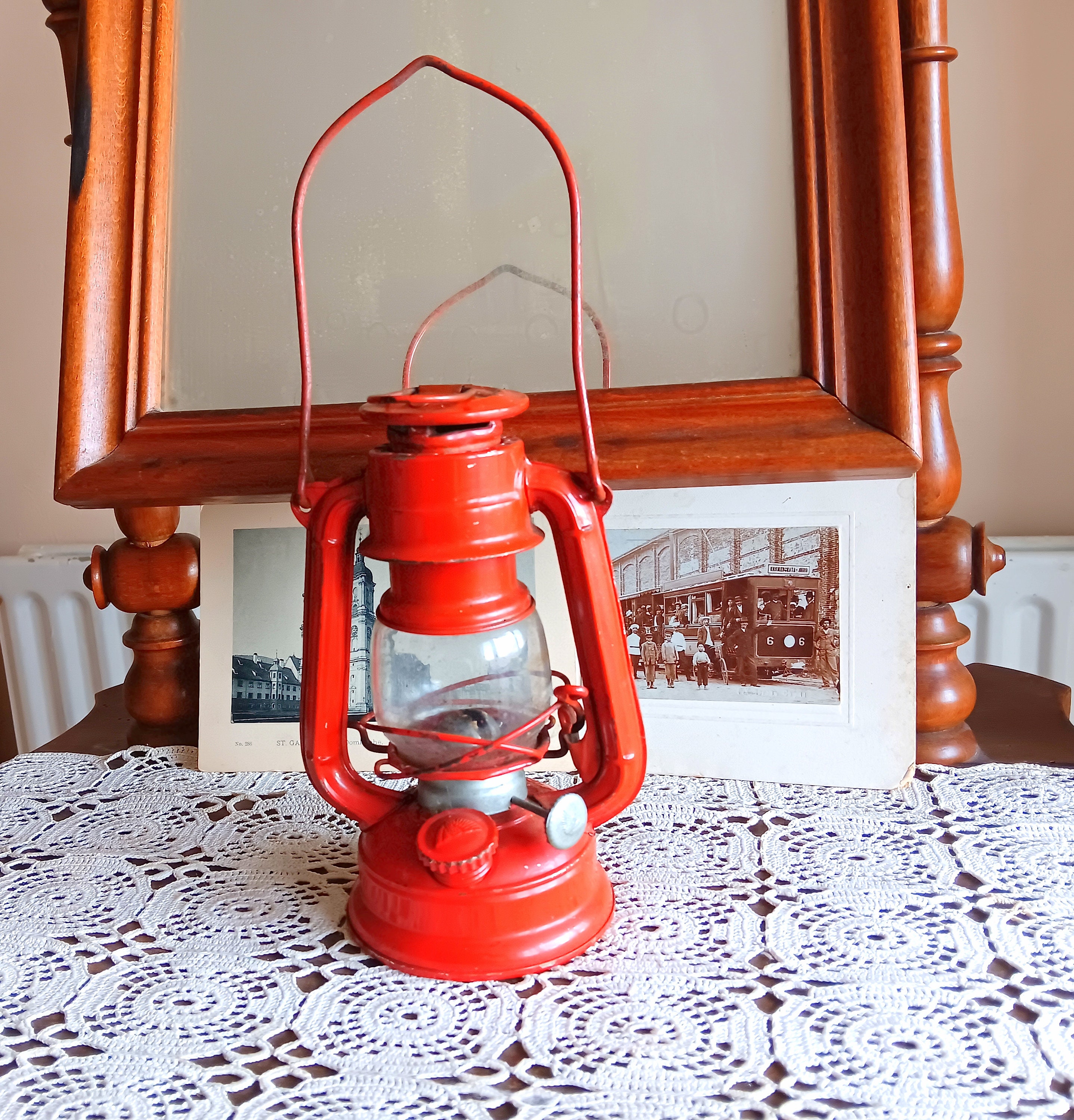 Vintage Lantern, Oil Lamp, Kerosene Lamp, Winged Wheel, 350 Vintage Lantern, Oil Lamp, Kerosene Lamp, Winged Wheel, 350